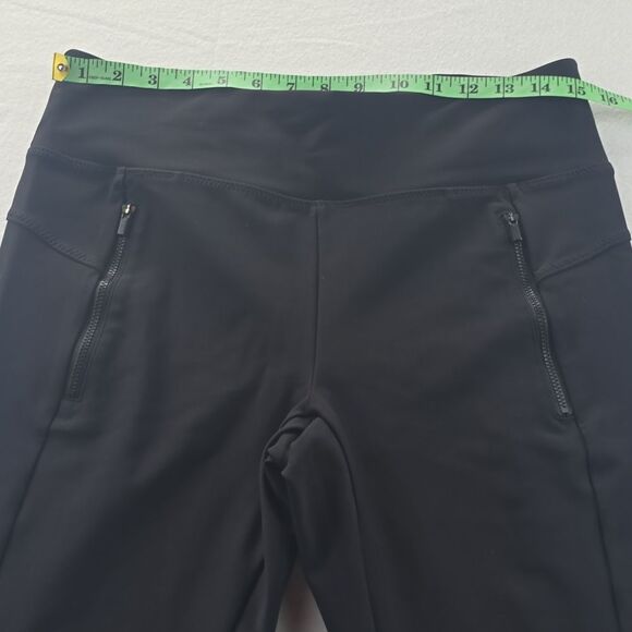 Athleta -1413 Stellar Pants Black #870815 *Altered-Trimmed Hem* Size Medium - Picture 9 of 12
